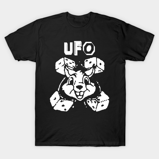 ufo and the rabbit T-Shirt by doggo babushka